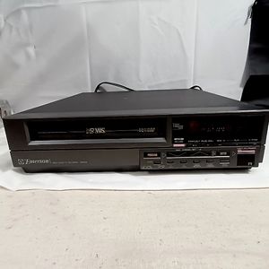 Emerson VCR Video Cassette Recorder 1987 Excellent Working Condition VCR755 VTG